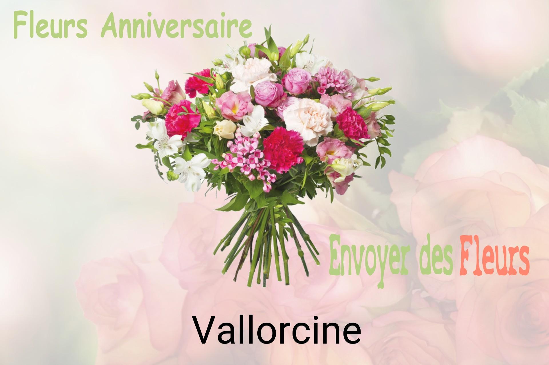 Bouquet de fleurs d’anniversaire livré à Vallorcine